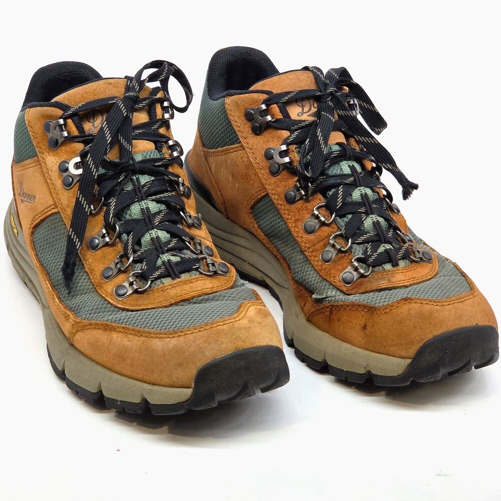 Danner South Rim 600 Mens Brown Leather Lightweight Hiking Boots US 8 EUR 41.5